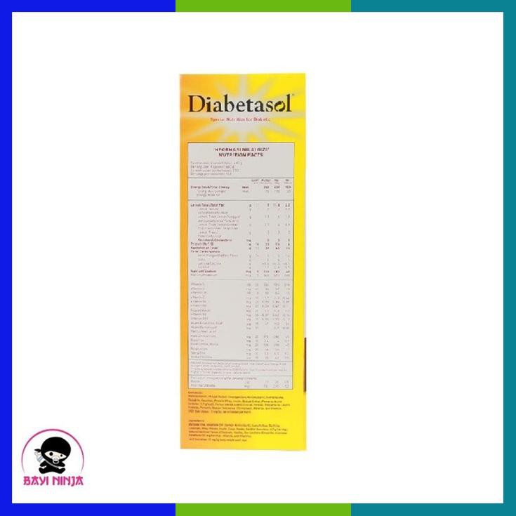 

Diabetasol Nutrition Diabetic Susu Diabetes Cokelat Chocolate 1000 G