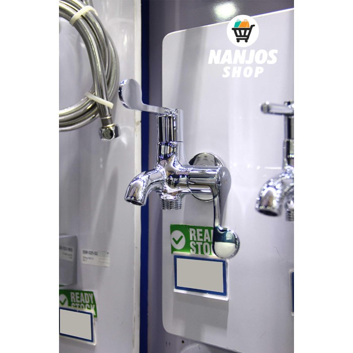 Waterplus Keran Kran Tembok Cabang Double Tap Ctl 121 Ctl121 Ctl-121