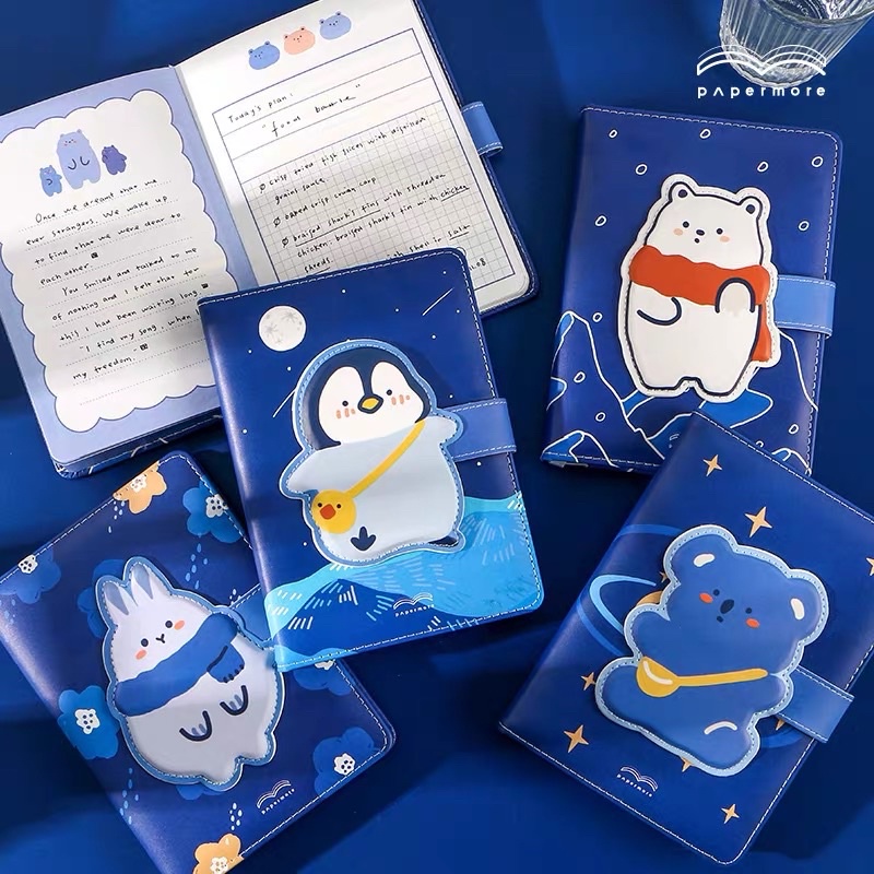 

cute note book diary gemes buku kawai