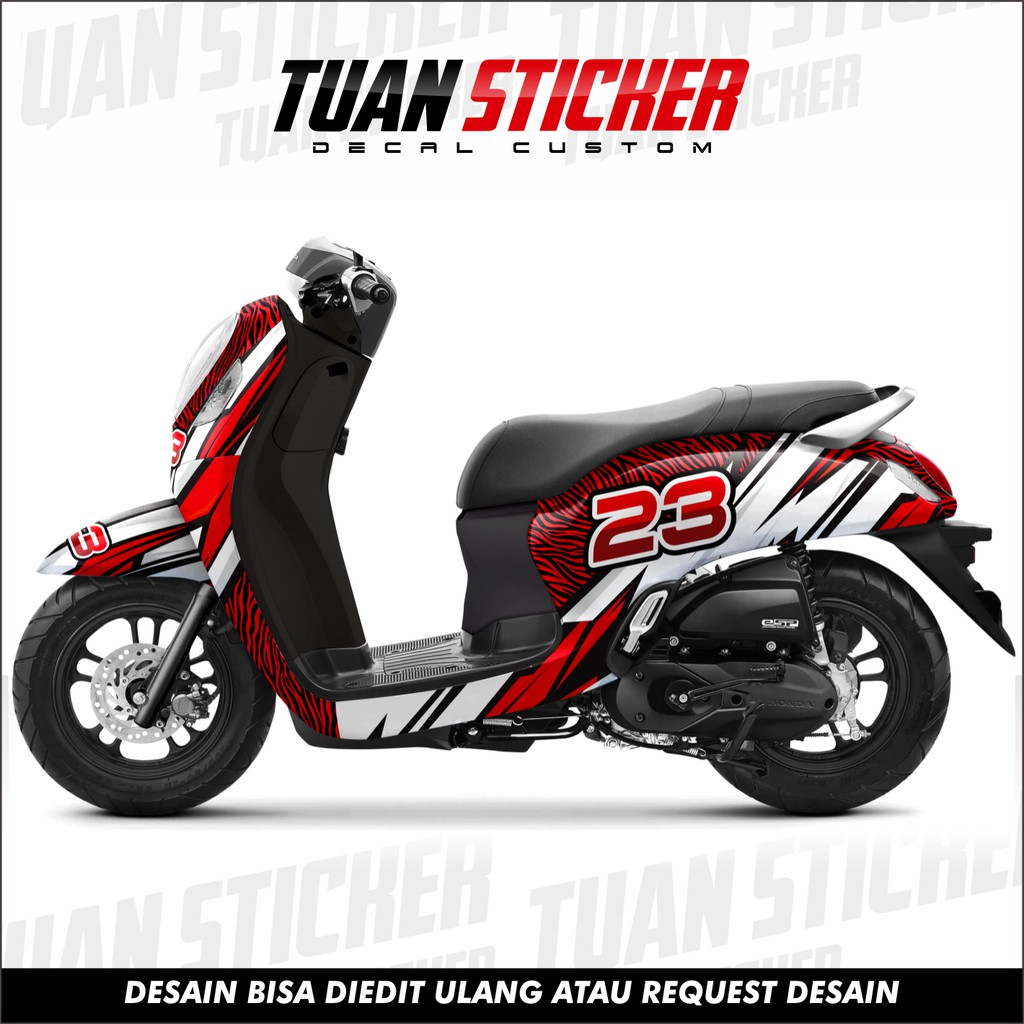 Sticker Striping Decal Scoopy 2021, sticker scoopy 2021, striping scoopy 2021 stiker scoopy 2021 ZGR