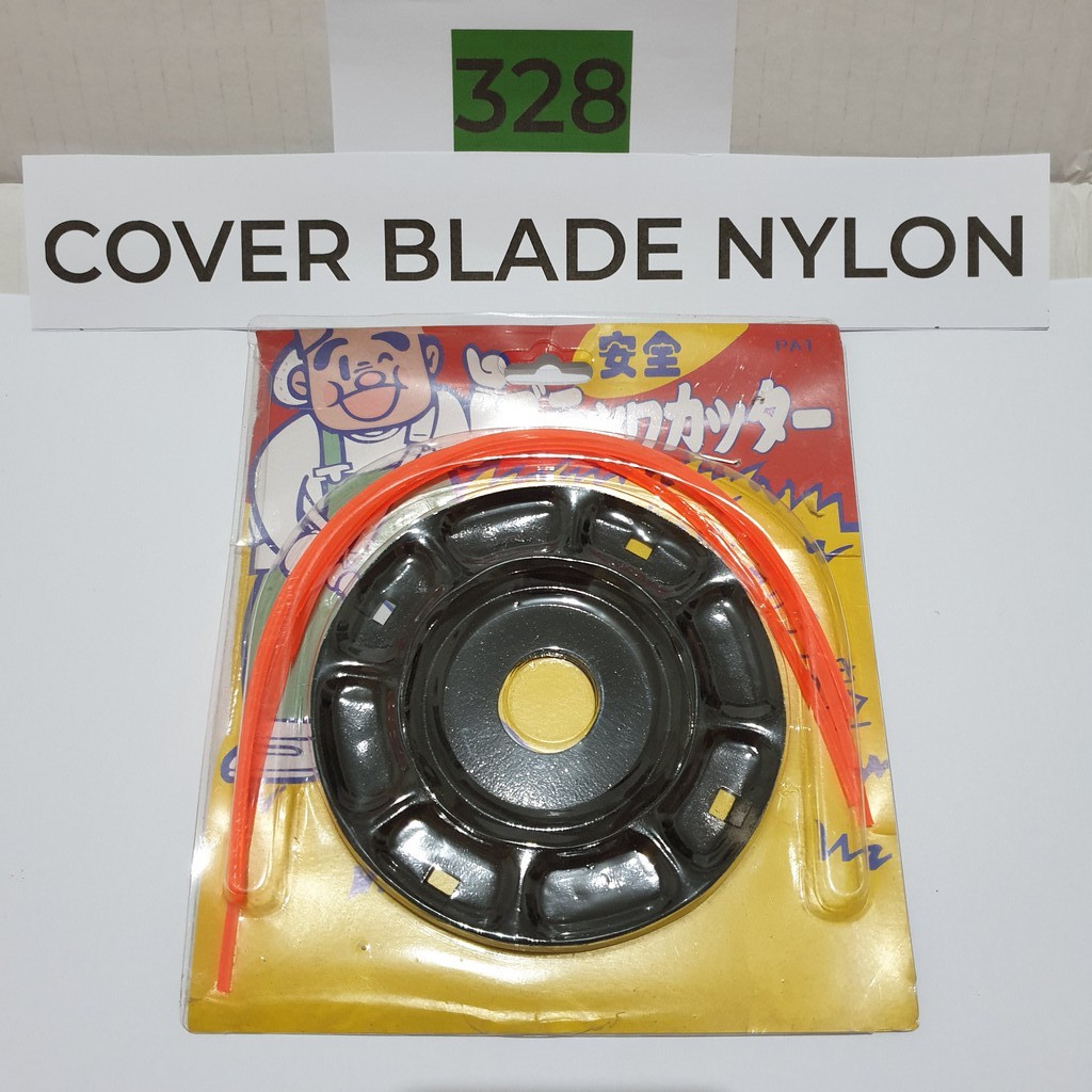 Cover Blade Nylon Tali Senar Mata Pisau Senar Mesin Potong Rumput 2 Tak BG 328 Brush Cutter