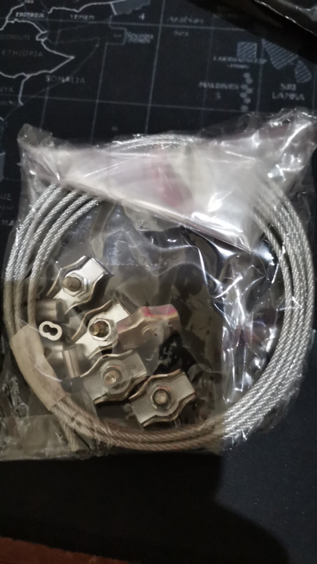 Crimp Ferrule Aluminium 2 Lubang Pengait Kawat Sling Ferol Klem Sling Pencetan Kait Penjepit