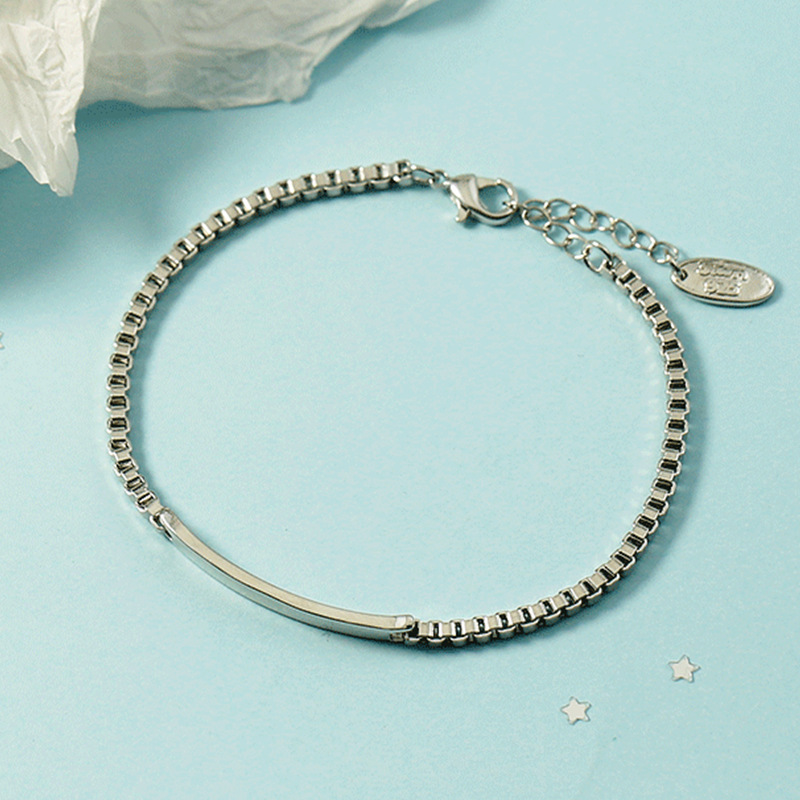 [Ready Stock]Korean Style Silver Bracelet Fashion Personality