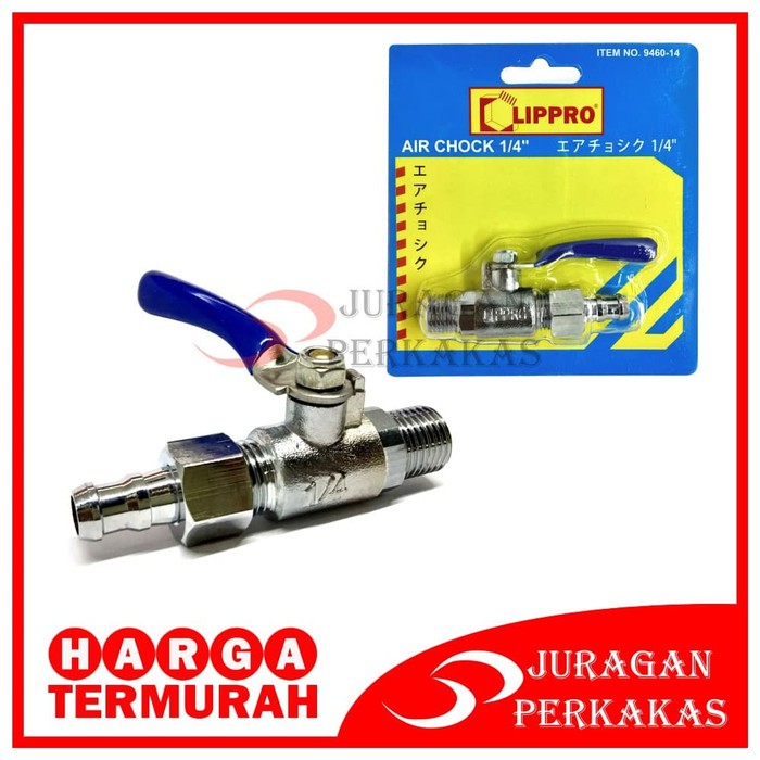 LIPPRO KRAN ANGIN KOMPRESOR UDARA LISTRIK AIR COCK COMPRESSOR 9460-14