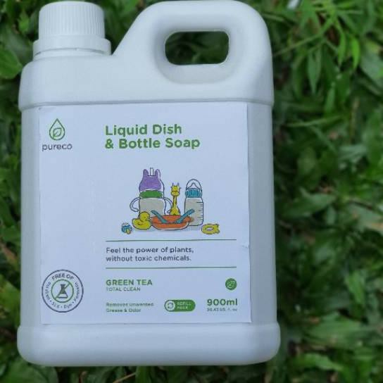 Pureco Liquid Dish &amp; bottle soap 900ml
