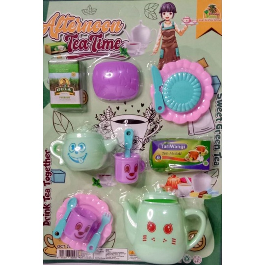 MAINAN AFTERNOON TEA TIME COOKING SET KITCHEN MASAK