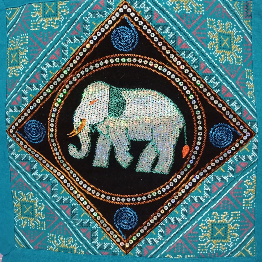 Tas kotak bangkok gajah