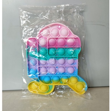 POP IT RAINBOW FIDGET TOYS Mainan Anak Edukasi Murah Pop Its Unicorn New Fidget Push Bubble Kids Kid-AmongUs Lari Pastel