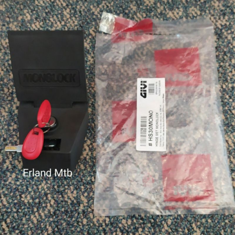 Spare Part Kunci Box Givi E20 E19 / Kappa K39 Spartpart Kunci Box Motor Givi Kappa