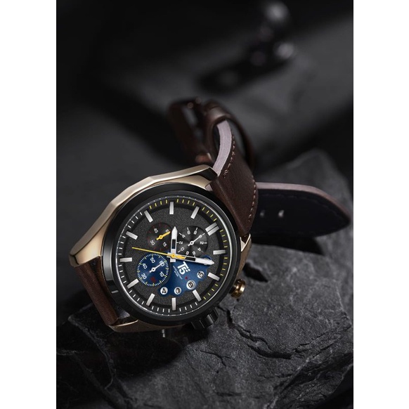 JAM TANGAN PRIA T5 H3751 CHRONO SPORT ORIGINAL TAHAN AIR 3 ATM FREE BOX PAPPER BAG || FREE GELANG