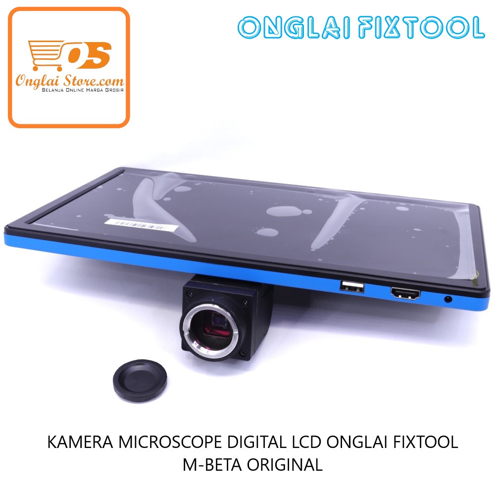 KAMERA MICROSCOPE DIGITAL LCD ONGLAI FIXTOOL M-BETA LAYAR 10INCH ORIGINAL