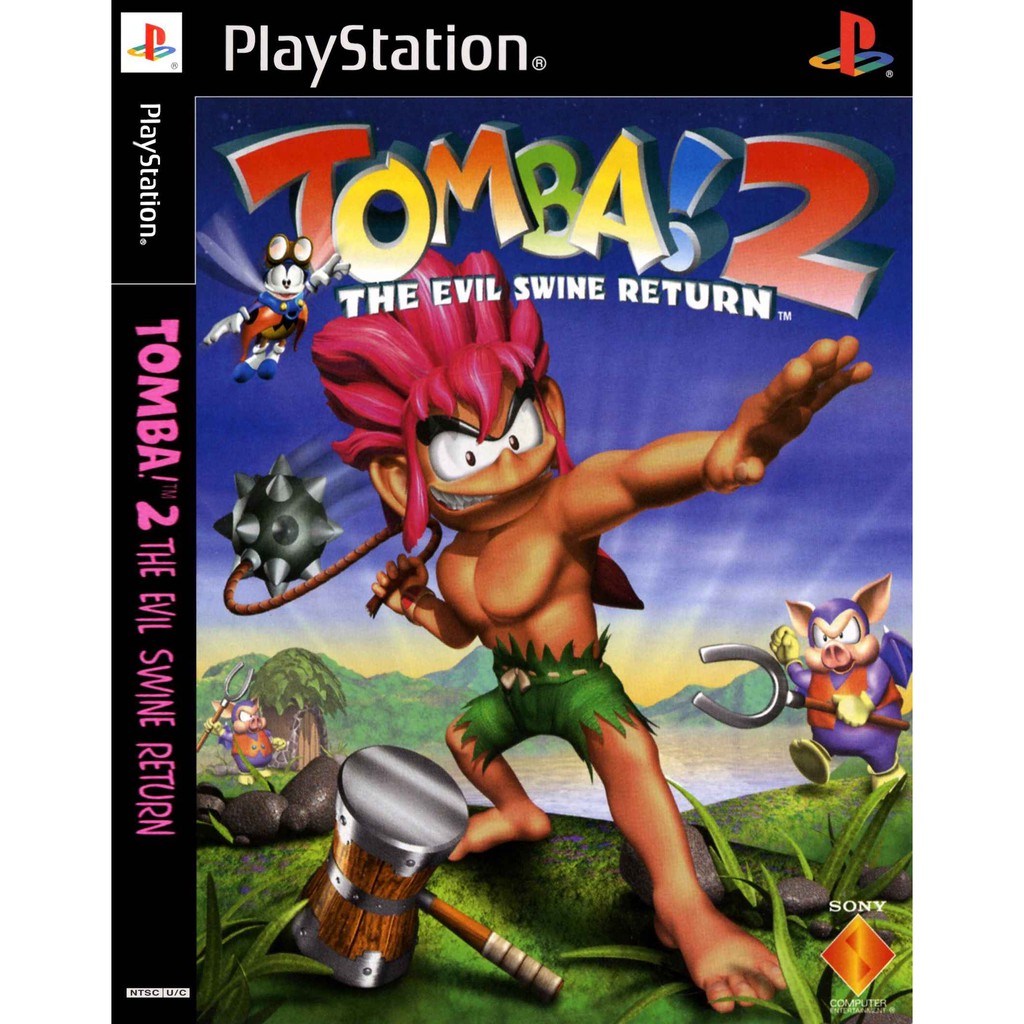 KASET CD GAME PS1: TOMBA 2