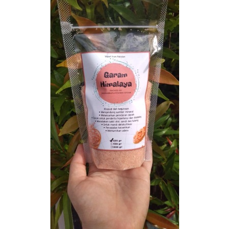 

Garam Himalaya/Himsalt warna pink asli import dari Pakistan