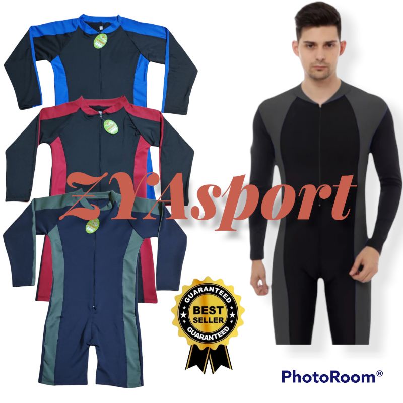 Promo baju renang daivig lengan panjang remaja dewasak