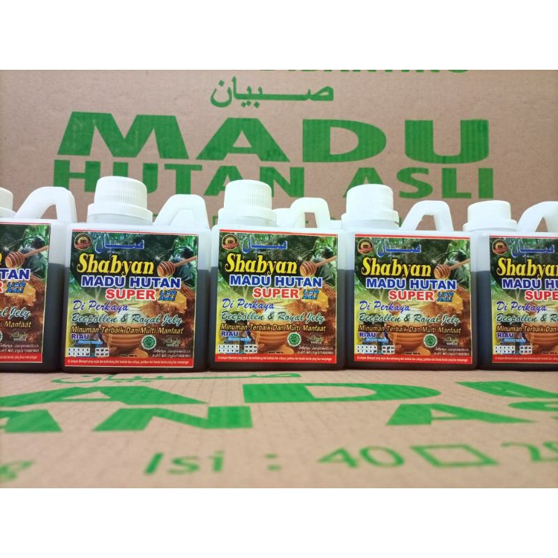 

Shabyan Madu Hutan Asli 500gram