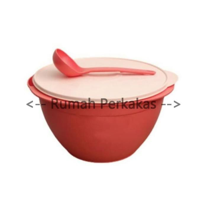 (ORIGINAL TAPERWARE) Tupperware Legacy Bowl 10L 1pcs Peach TERMURAH