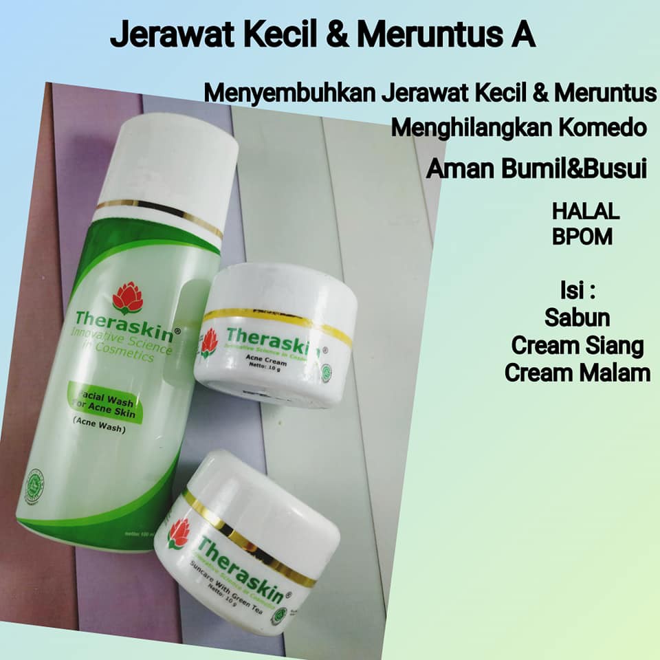 ACNE GLOW / ACNE SERIES / JERAWAT AMPUH/ THERASKIN ACNE / THERASKIN ACNE GLOW / THERASKIN ACNE WHITE