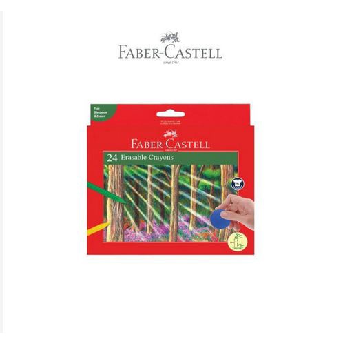 [TOSERBA_EMAK] - Faber Castell Erasable Crayons ( Crayons Hapus )