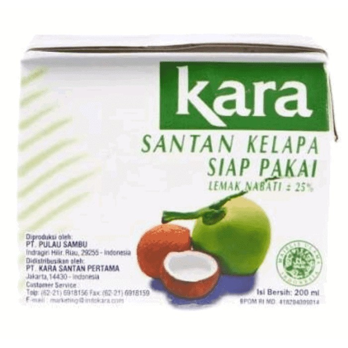 

Santan kara 200ml