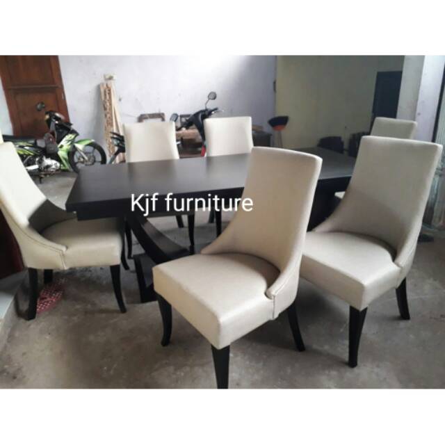 Meja makan minimalis jati meja makan modern minimalis