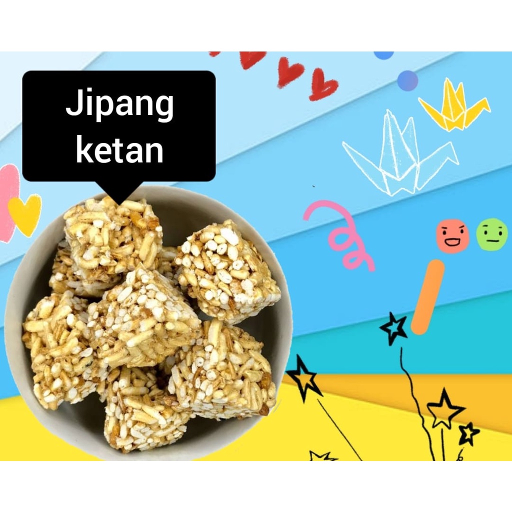 

Snack Jipang Ketan Manis 250 Gram