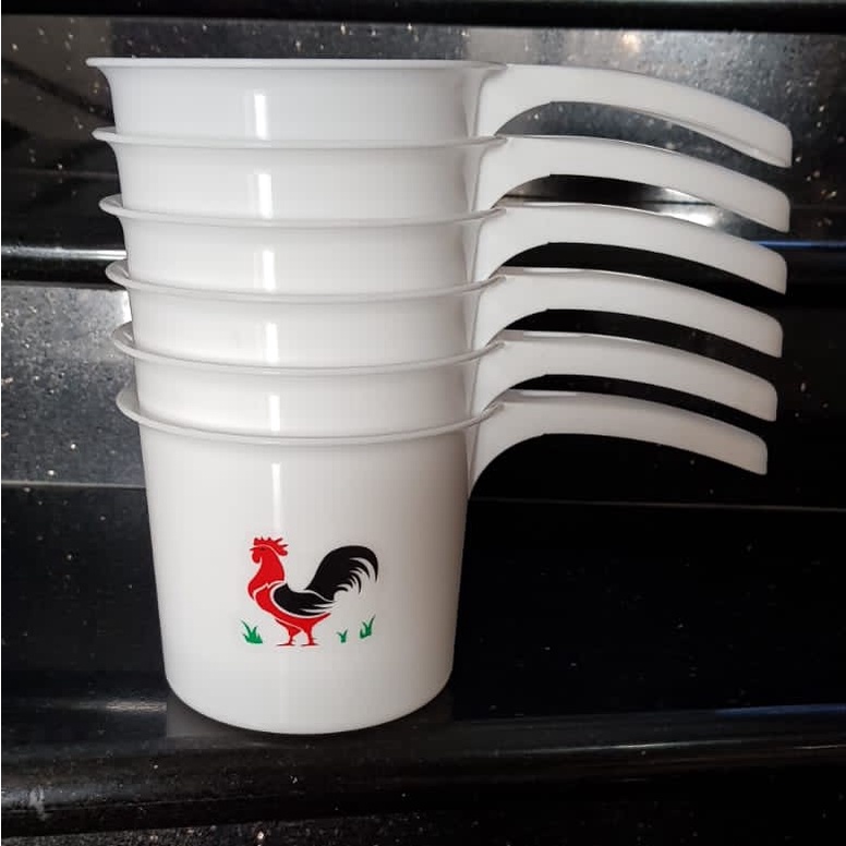 gayung mandi ayam jago - Putih