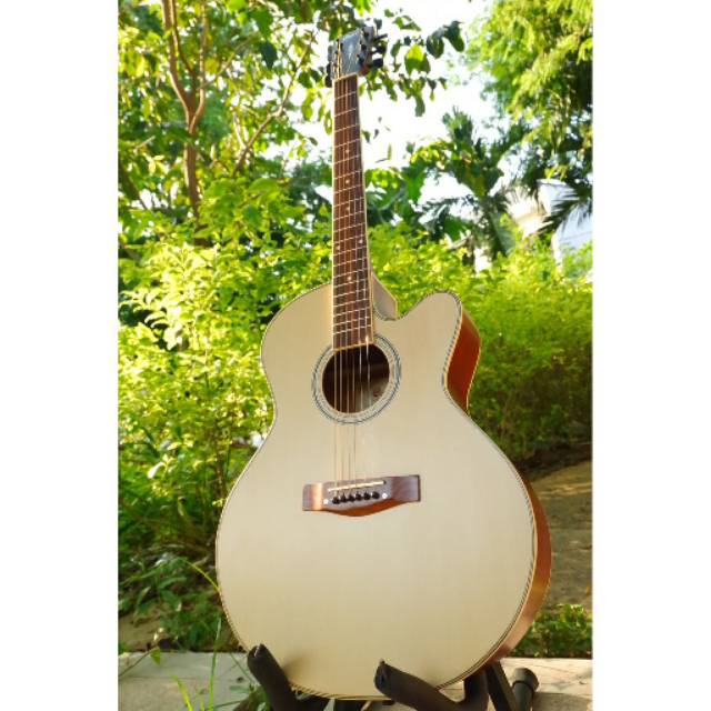 Gitar Akustik Cort SFX-ME OP / SFX ME OP Natural Doff Bonus Tas & Pick Alice