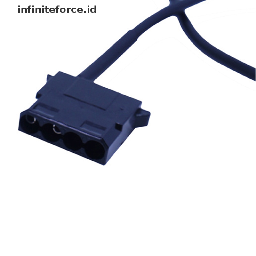 (Infiniteforce.Id) Kabel Adapter Konektor Molex Usb Ke 4pin Panjang 1ft Untuk Komputer Pc