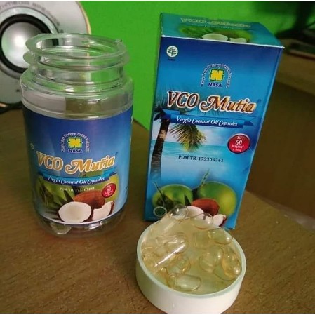 

VCO NASA VIRGIN COCONUT OIL CAPSULE MINYAK KELAPA MURNI UNTUK KESEHATAN TUBUH