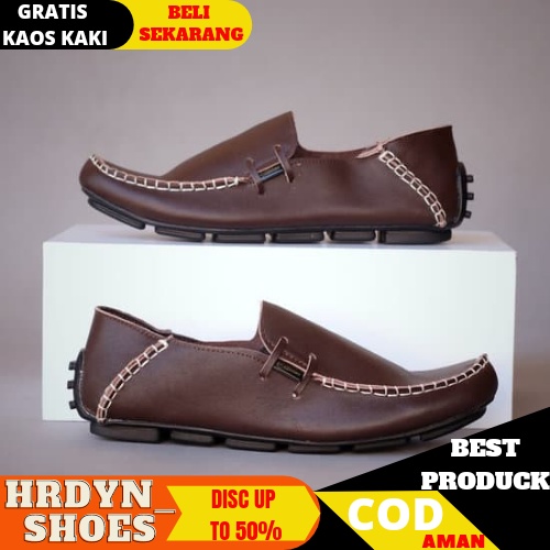 HDS x Sepatu Formal Pria Pantofel Casual Kerja - Moclea CVN 2021