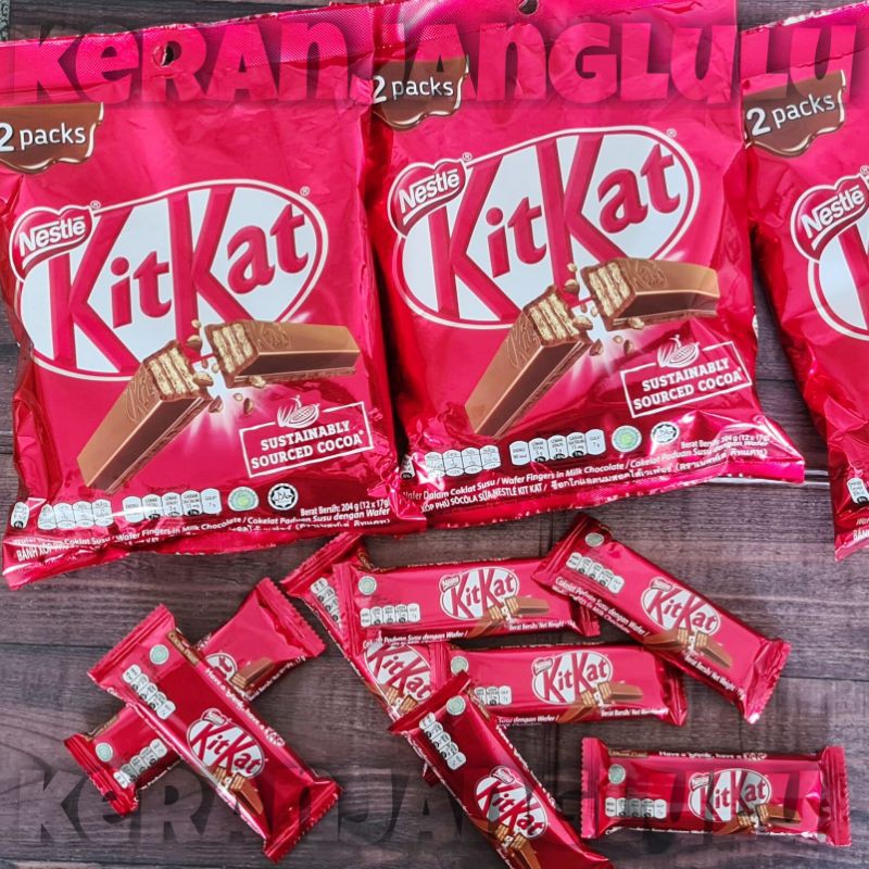 Jual Kit Kat Coklat/Coklat Kit Kat/Kit Kat/Kit Kat Fingers/Kit Kat