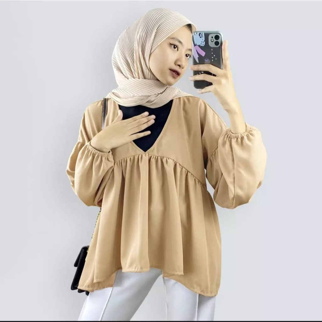 Vilia blouse baju atasan wanita terbaru