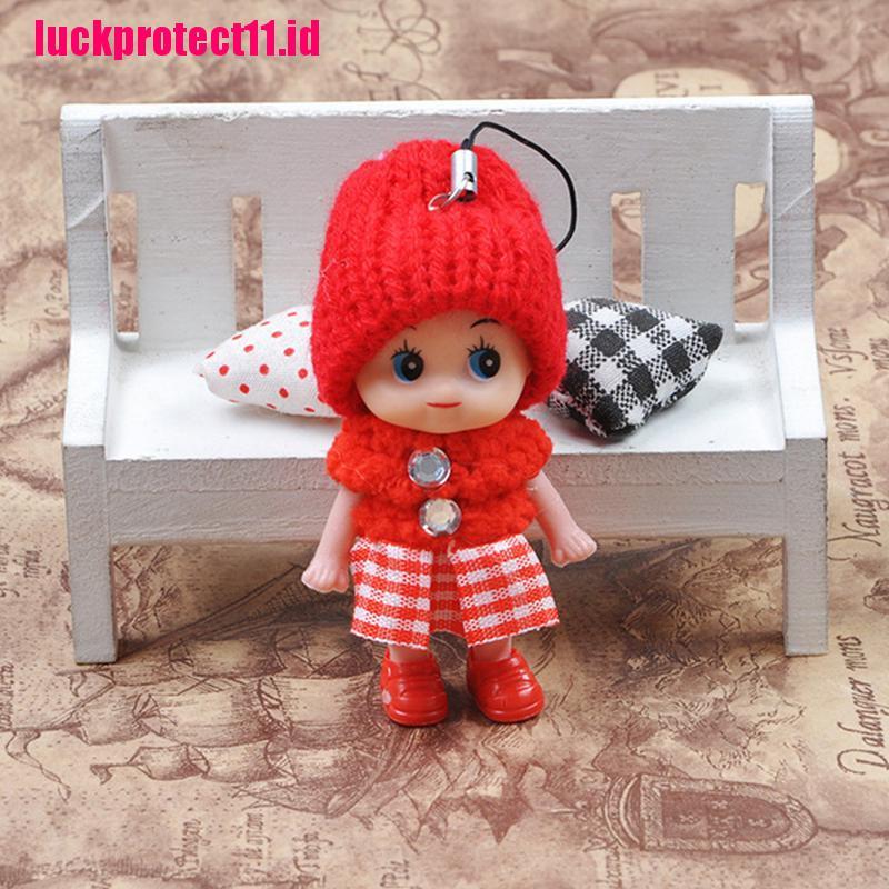 Lucktoy 6pcs Gantungan Kunci Boneka Binatang Lucu Bahan Plush Lembut