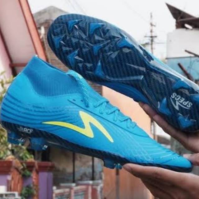 sepatu bola SPECS ACC ILLUZION II FG ultra blue/yellow