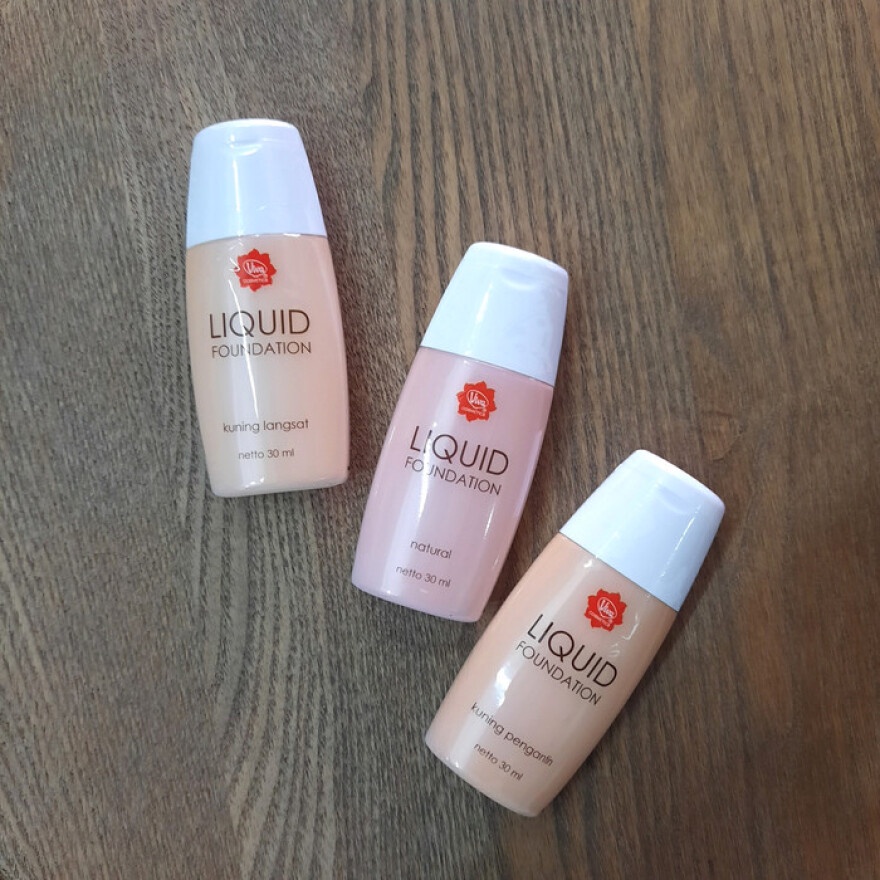 Viva Liquid Foundation Shade Kuning Langsat