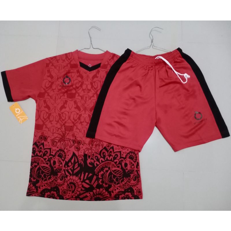 Set Pakaian Jersy Baju Kaos Olahraga Futsal Bola Outdoor Pria Wanita