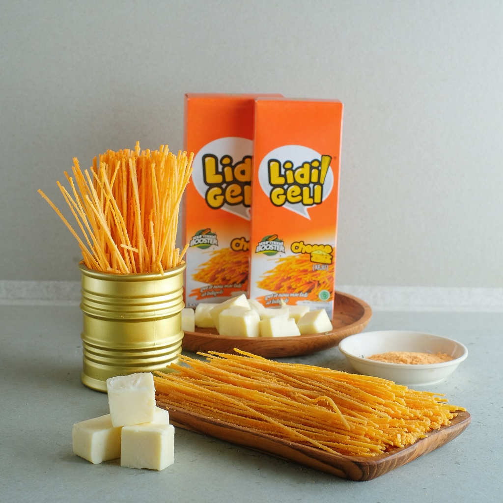 Lidi Geli - Mie Lidi Rasa Cheese 50gr