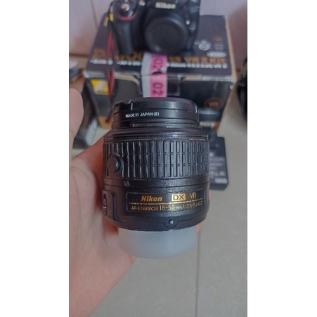 Lensa Af-S NIKON 18-55 DX-VR