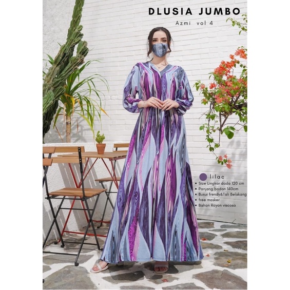 Daster arab dlusia Azmi vol 4 Jumbo