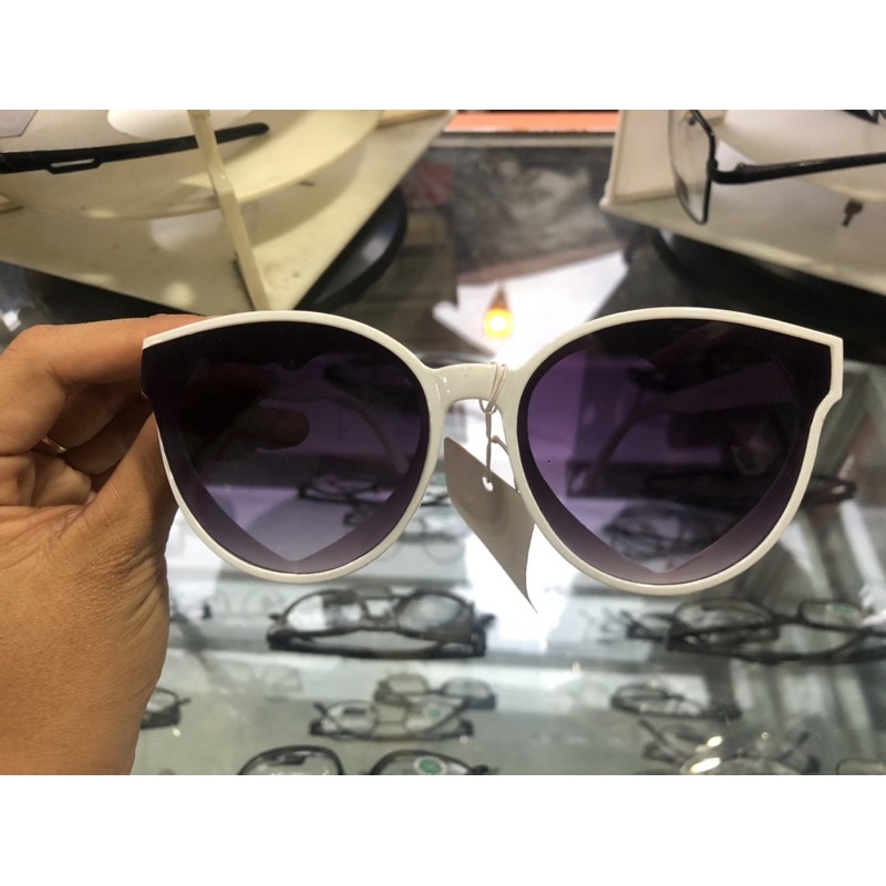 Kacamata Fashion Frame lis Putih