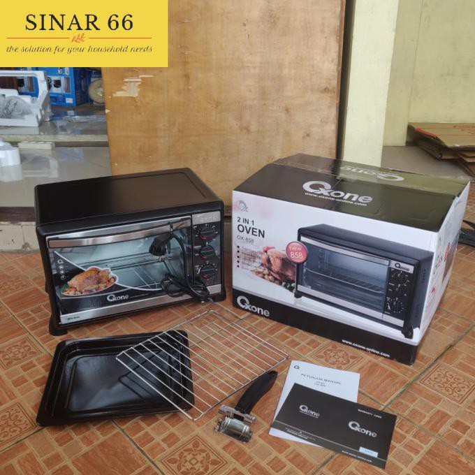 Oxone Mini Oven Toaster Listrik 18L Ox-858 - Promo 