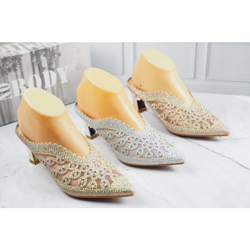 SANDAL HEELS WANITA NO BODY 5198-1