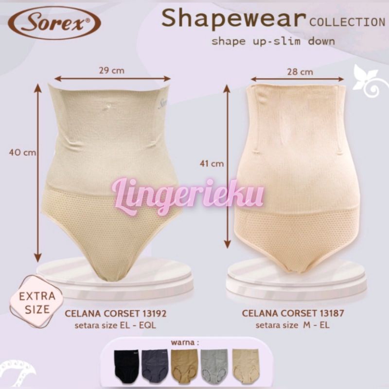 Sorex 13192 Korset Pelangsing Extra Size Ukuran Besar / Big Size Corset Sorex