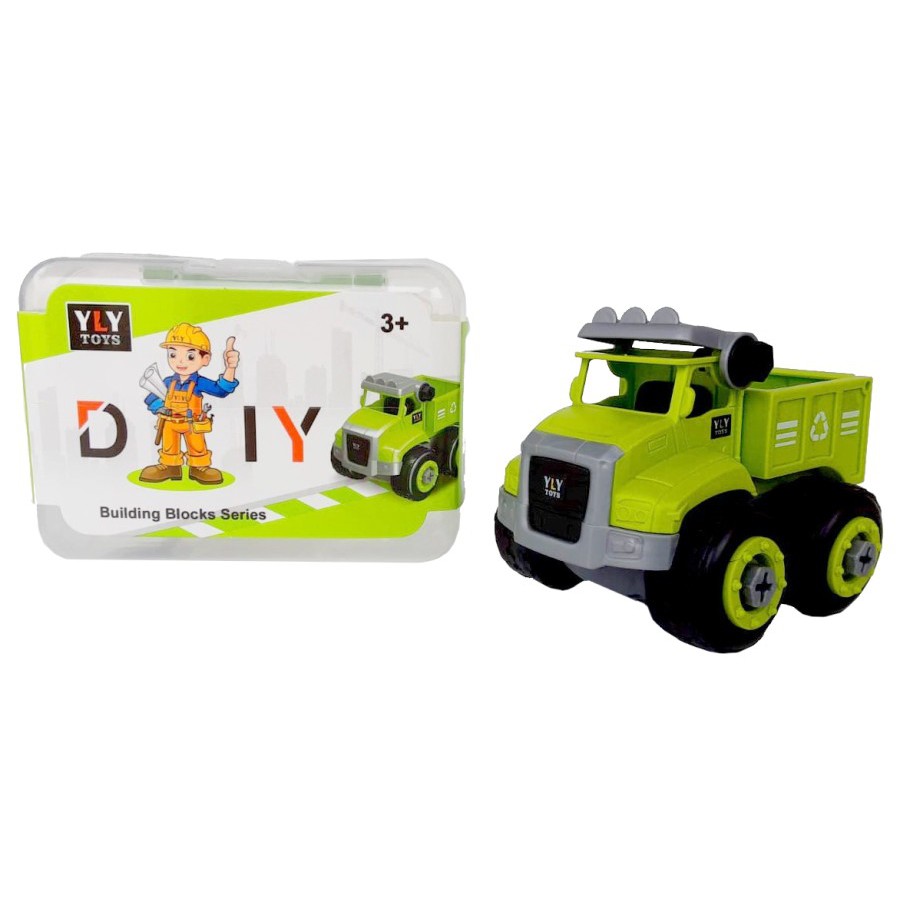 Mainan Edukasi Anak DIY Truk Building Block