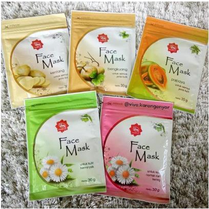 * NCC * Viva Face Mask Masker Wajah - Netto 30 gr