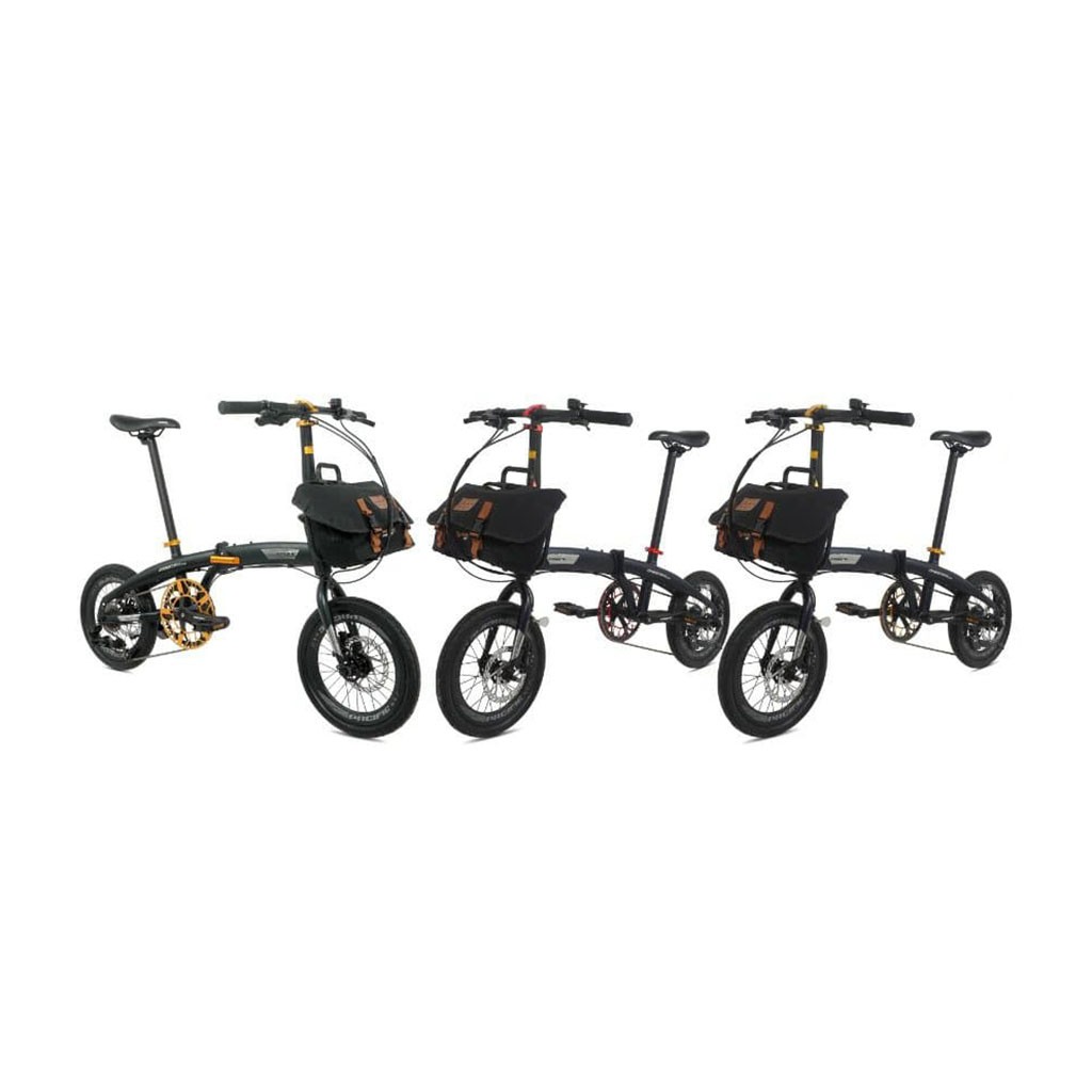 SEPEDA LIPAT PACIFIC 2980 RX 9.0 16 INCH FRAME STEEL 9 SPEED FOLDING BIKE FREE HELM &amp; TAS KANVAS