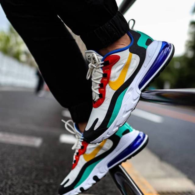 nike air max react 270 multicolor