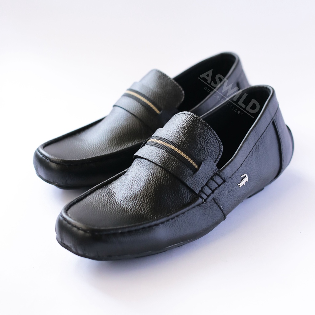 SEPATU SLIP ON PRIA KULIT / SEPATU FORMAL PRIA KULIT / SEPATU LOAFERS PRIA / SEPATU KULIT ASLI / SEPATU PRIA CASUAL