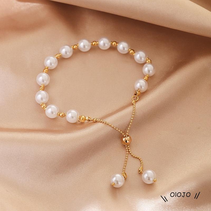 【COD】Gelang Mutiara Simpel Dan Elegan