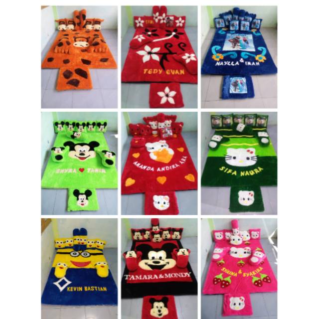 Karpet karakter Rasfur// karpet Rasfur//karpet lembut